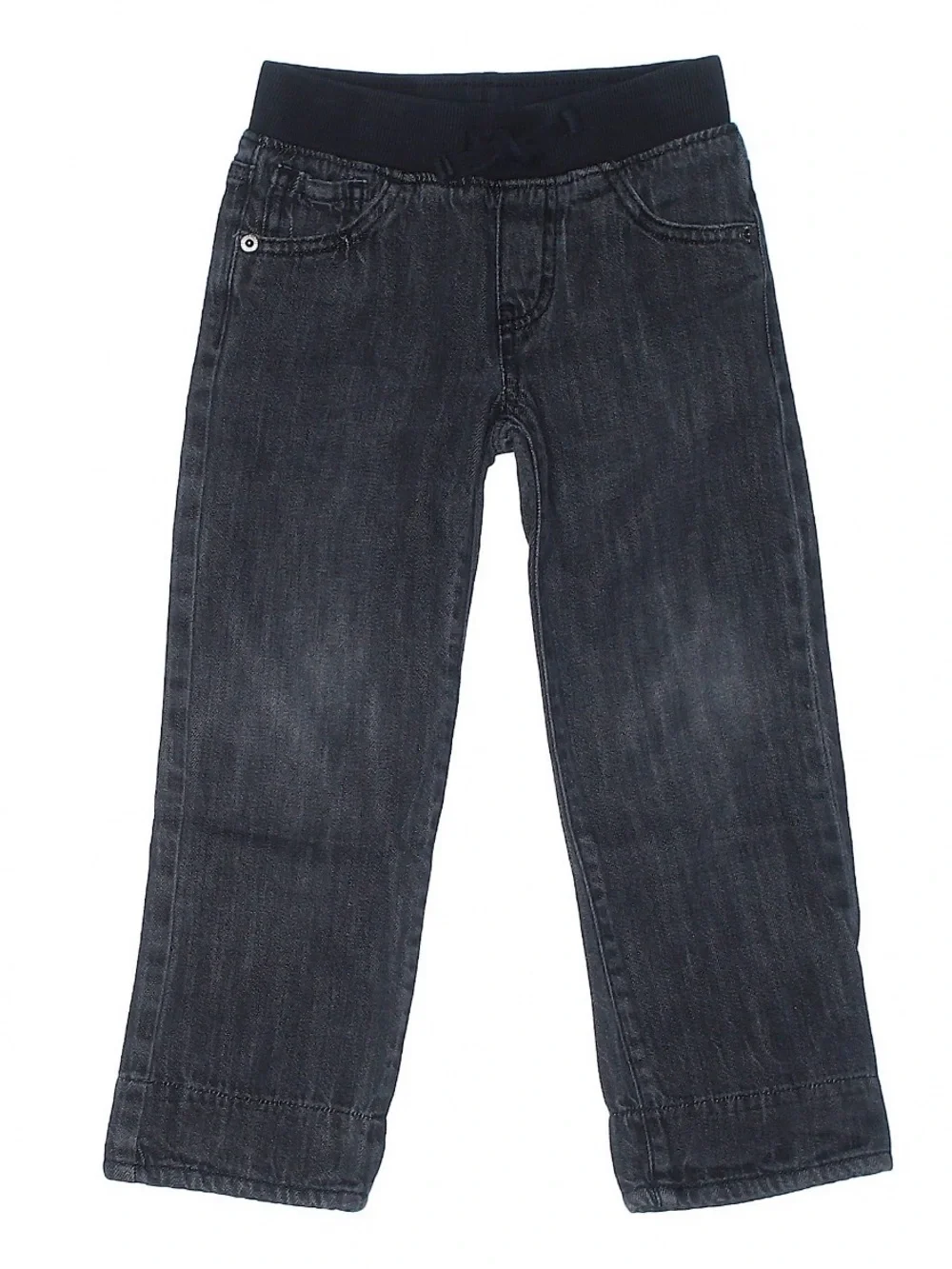 GYMBOREE Black and Gray Pull-On Jeans